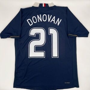 Donovan #21 USMNT 2006/2007 Away ORIGINAL Nike Rare Soccer Jersey (M)